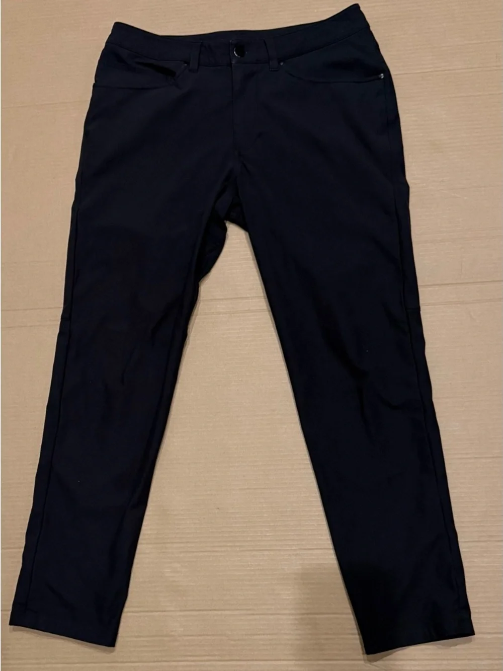 lululemon athletica Men's Black Performance Chinos Size 30x28